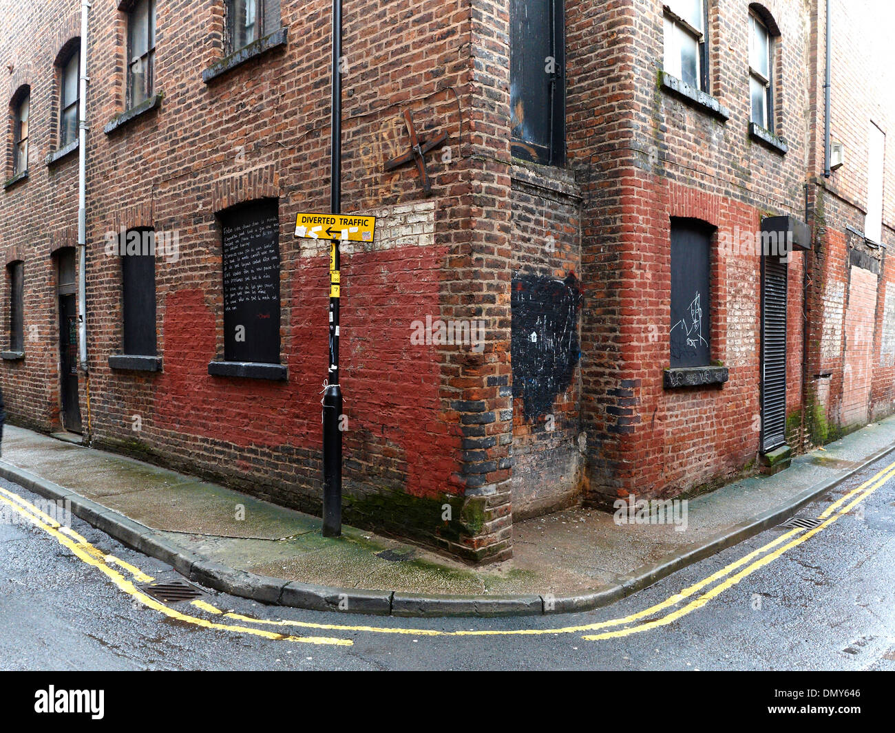 Restaurierte Weaver auf dem Land in wieder Turner Street Northern Quarter Manchester UK Stockfoto