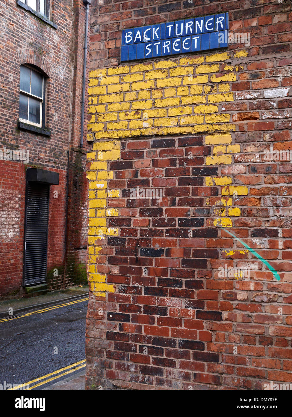 Restaurierte Weaver auf dem Land in wieder Turner Street Northern Quarter Manchester UK Stockfoto