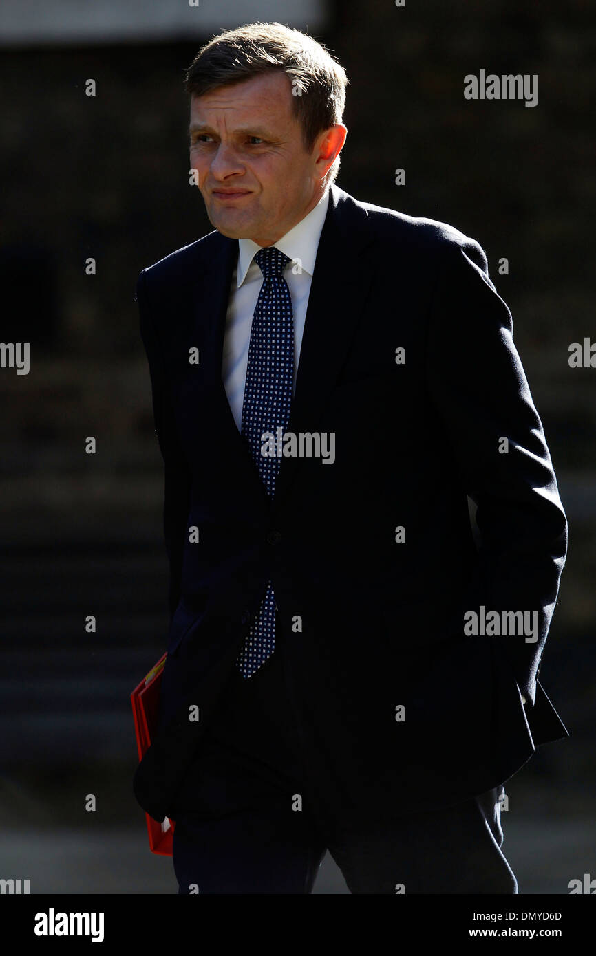 Welsh Secretary David Jones besucht der wöchentlichen Kabinettssitzung im No: 10 Downing Street in London, Großbritannien, am 30. April 2013. Stockfoto
