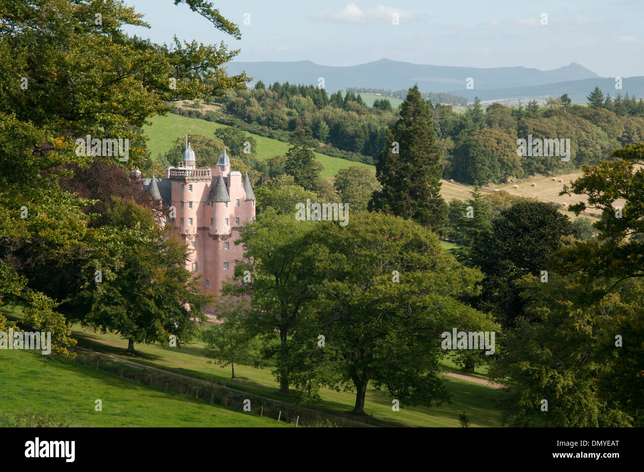 Craigievar Castle royal Deeside einem schottischen Schloss Stockfoto