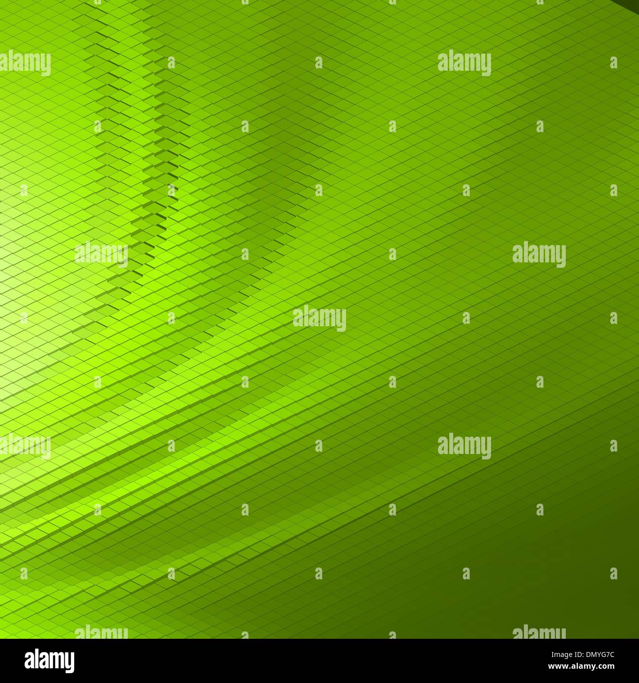Grüne Mosaik Hintergrund. EPS 8 Stock Vektor
