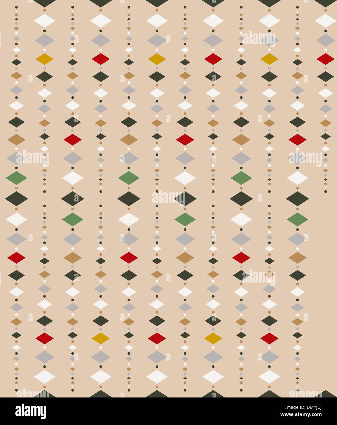 Abstrakte bunte Rautenmuster Stock Vektor