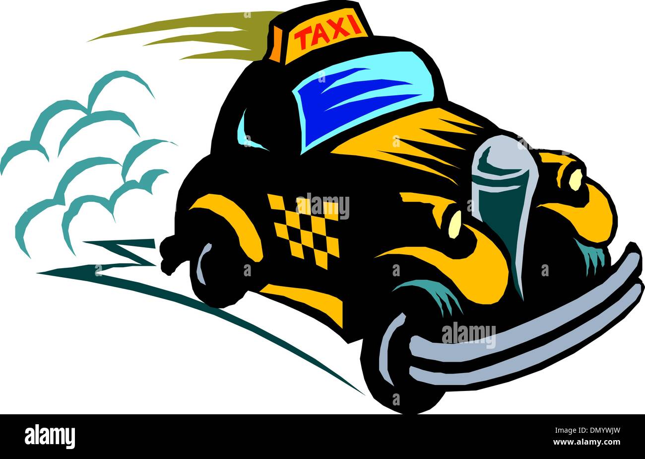 Taxi Stock Vektor