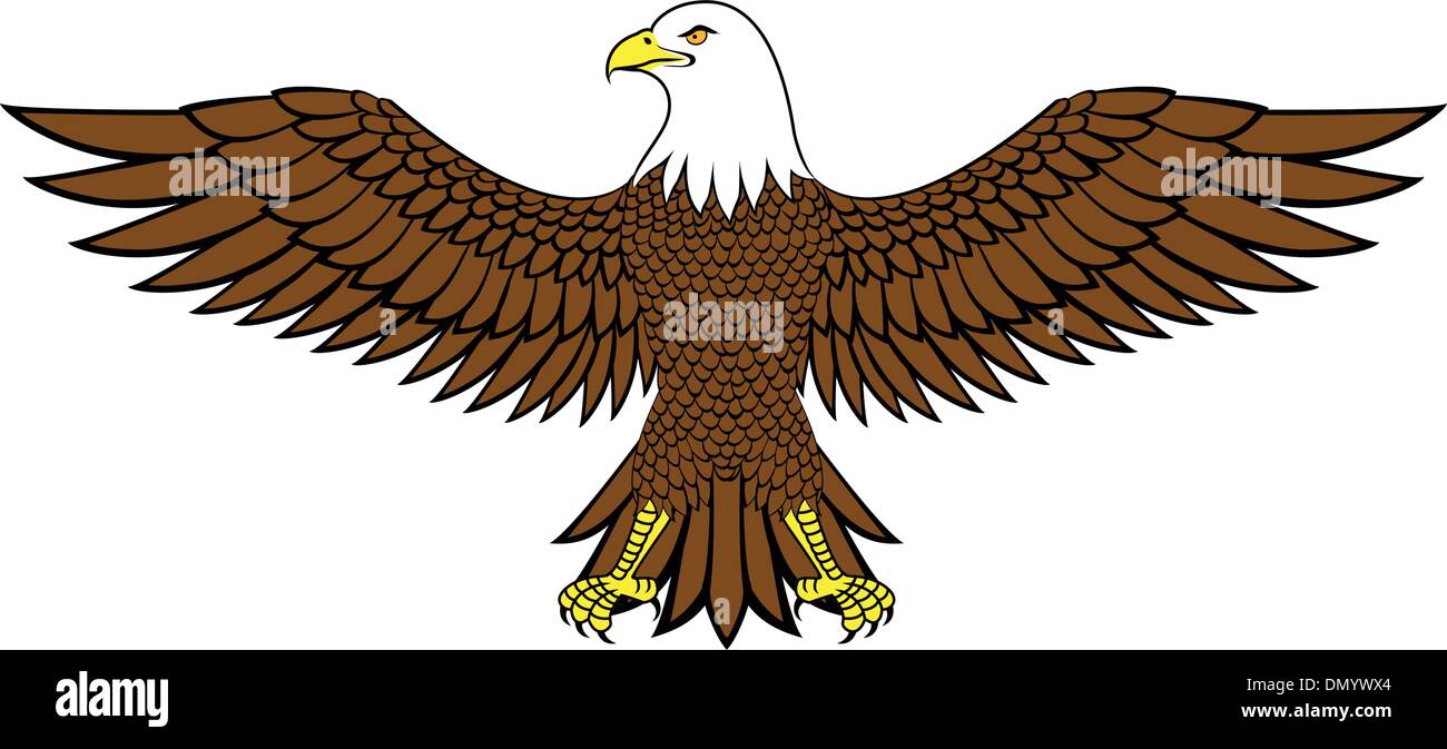 Adler-Maskottchen Stock Vektor