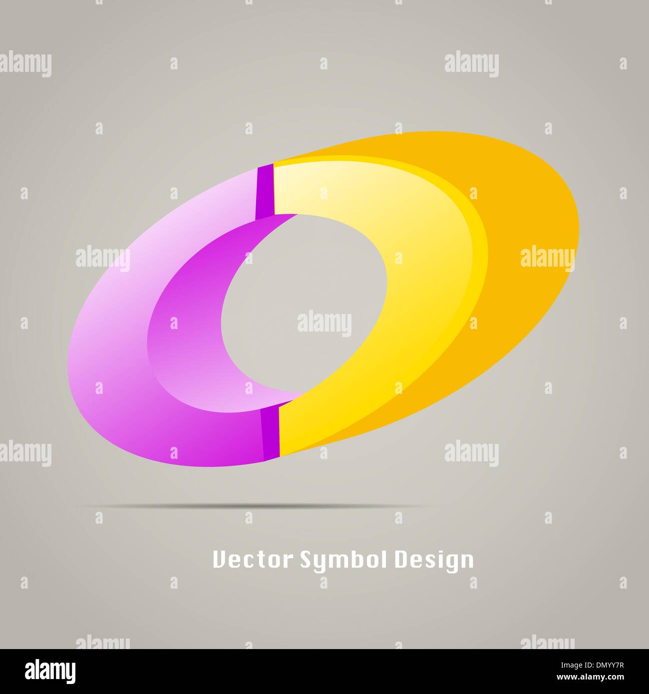 Kreative abstrakten Symbol Symbol Vektor-Grafik Illustration Stock Vektor