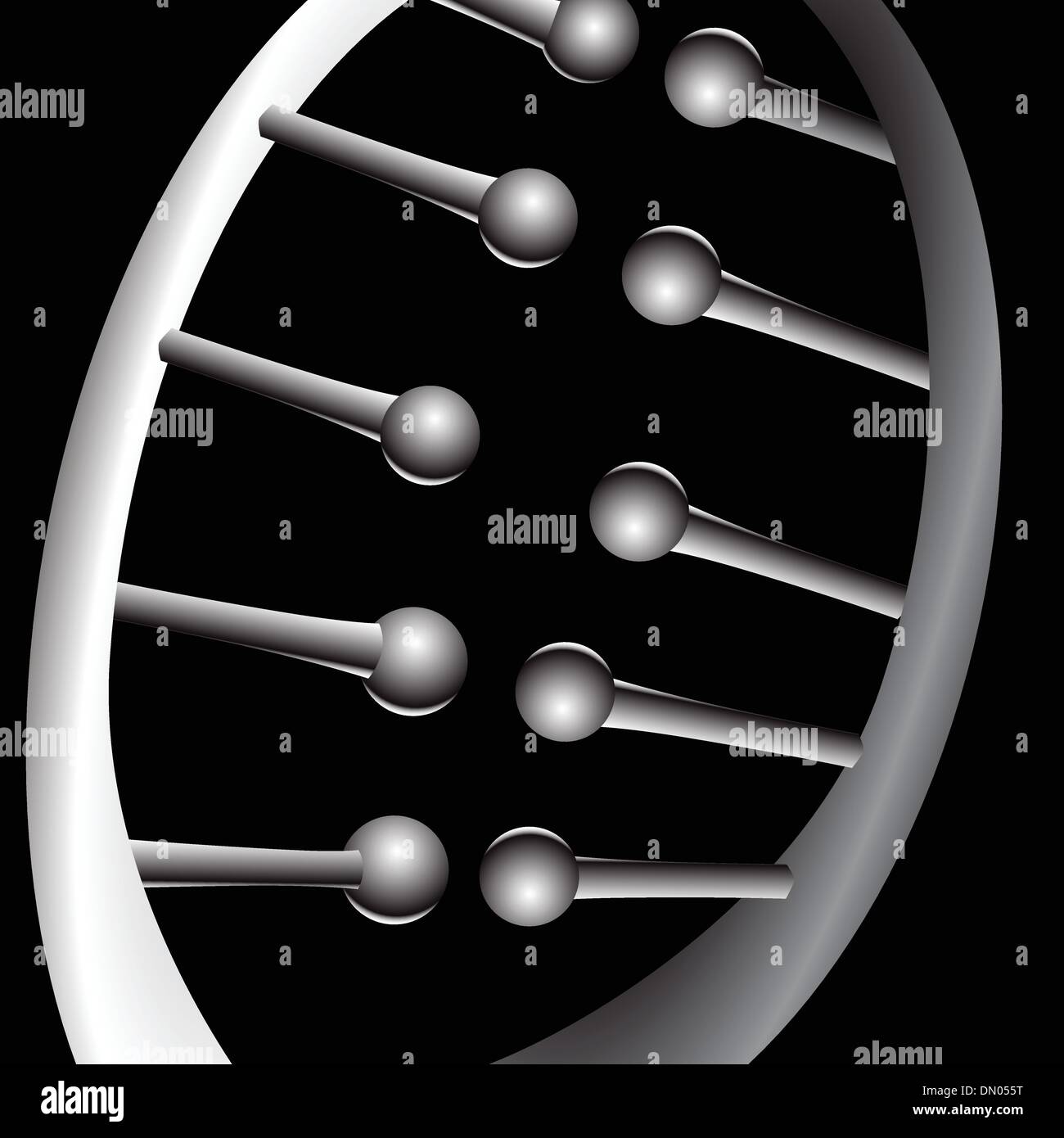 Chromosomale Verbindungen Stock Vektor