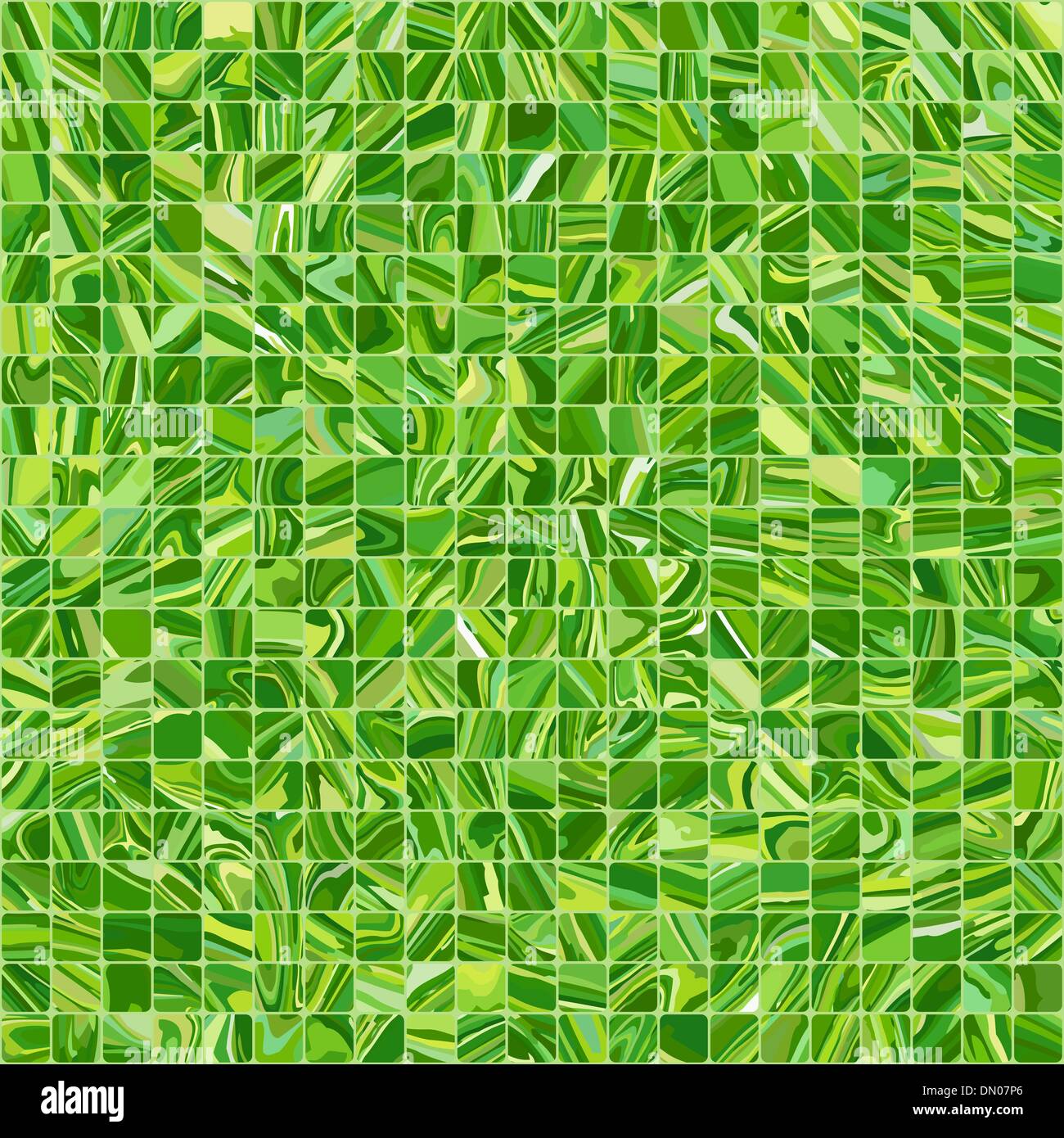 Abstrakten grünen Hintergrund mit Quadrat Stock Vektor