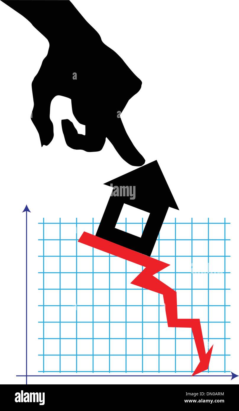 Immobilien-Markt Stock Vektor