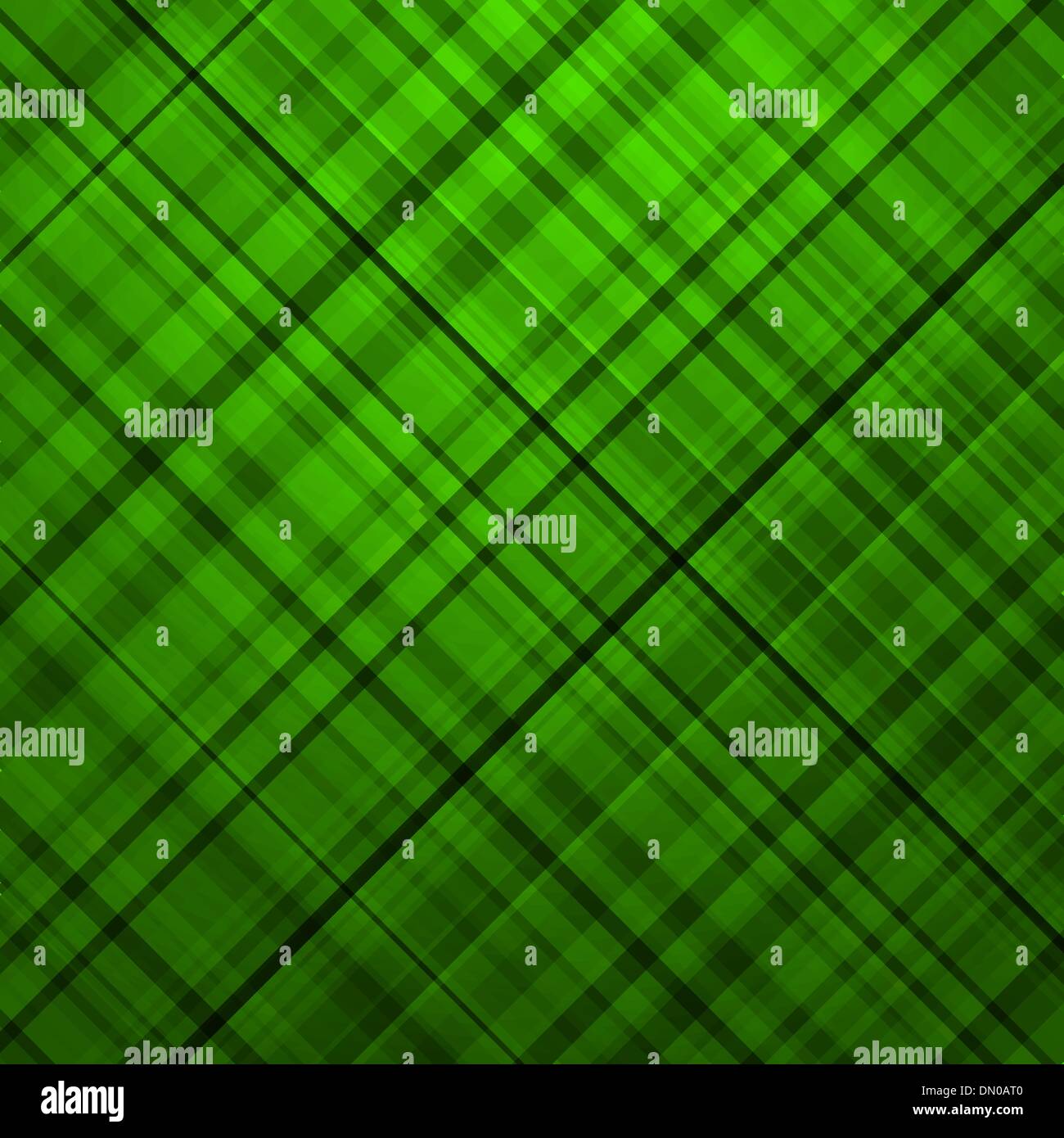 Wallace Tartan grünen Hintergrund. EPS 8 Stock Vektor
