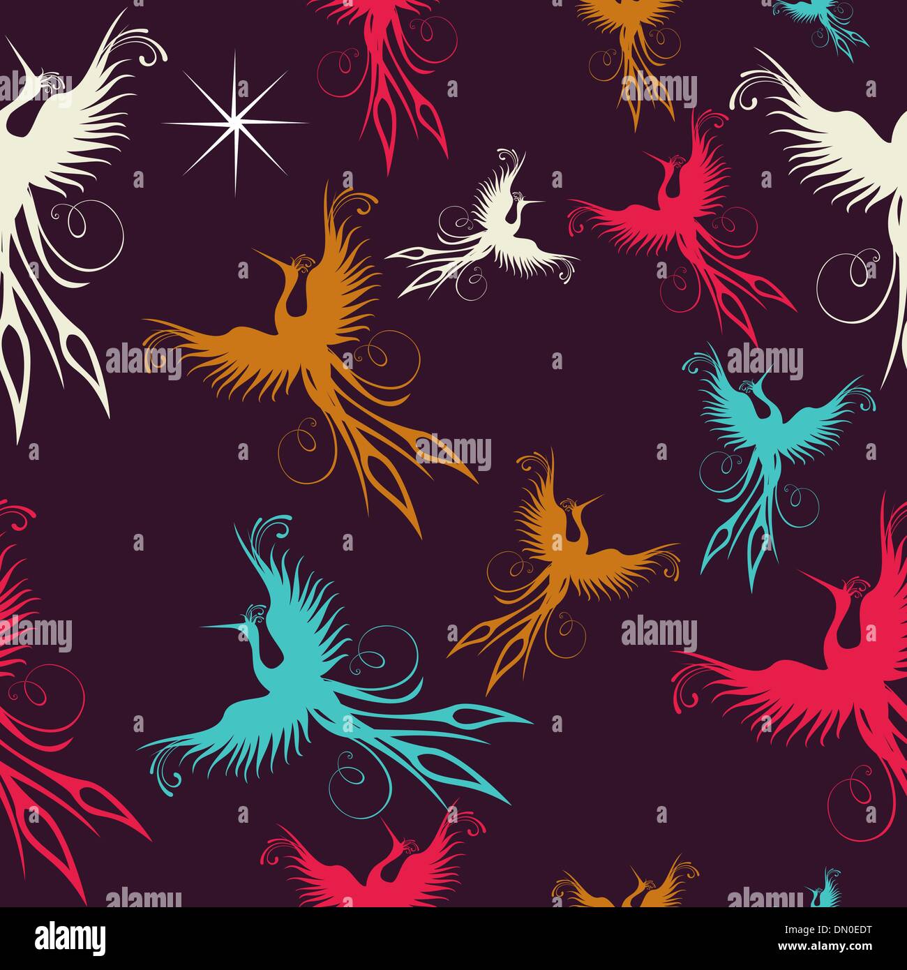 Phoenix Bird Painting Stockfotos Und Bilder Kaufen Alamy