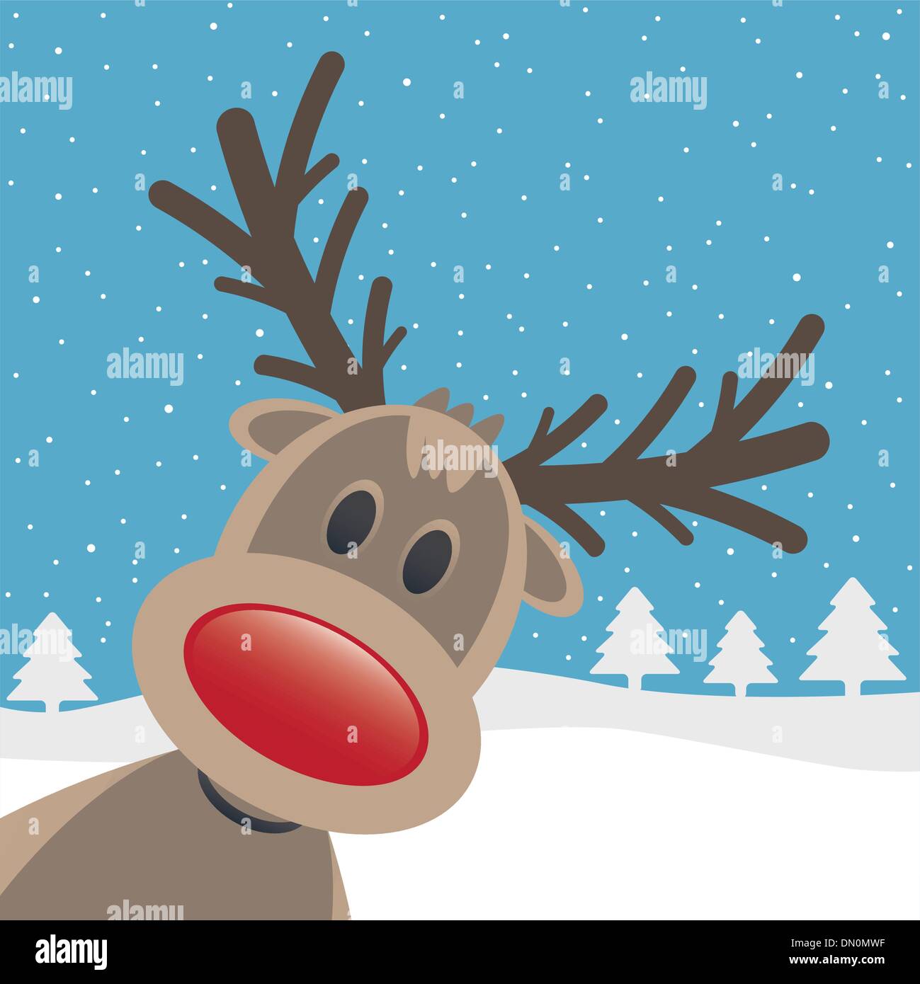 Künstler: Rudolph mit der roten Nase