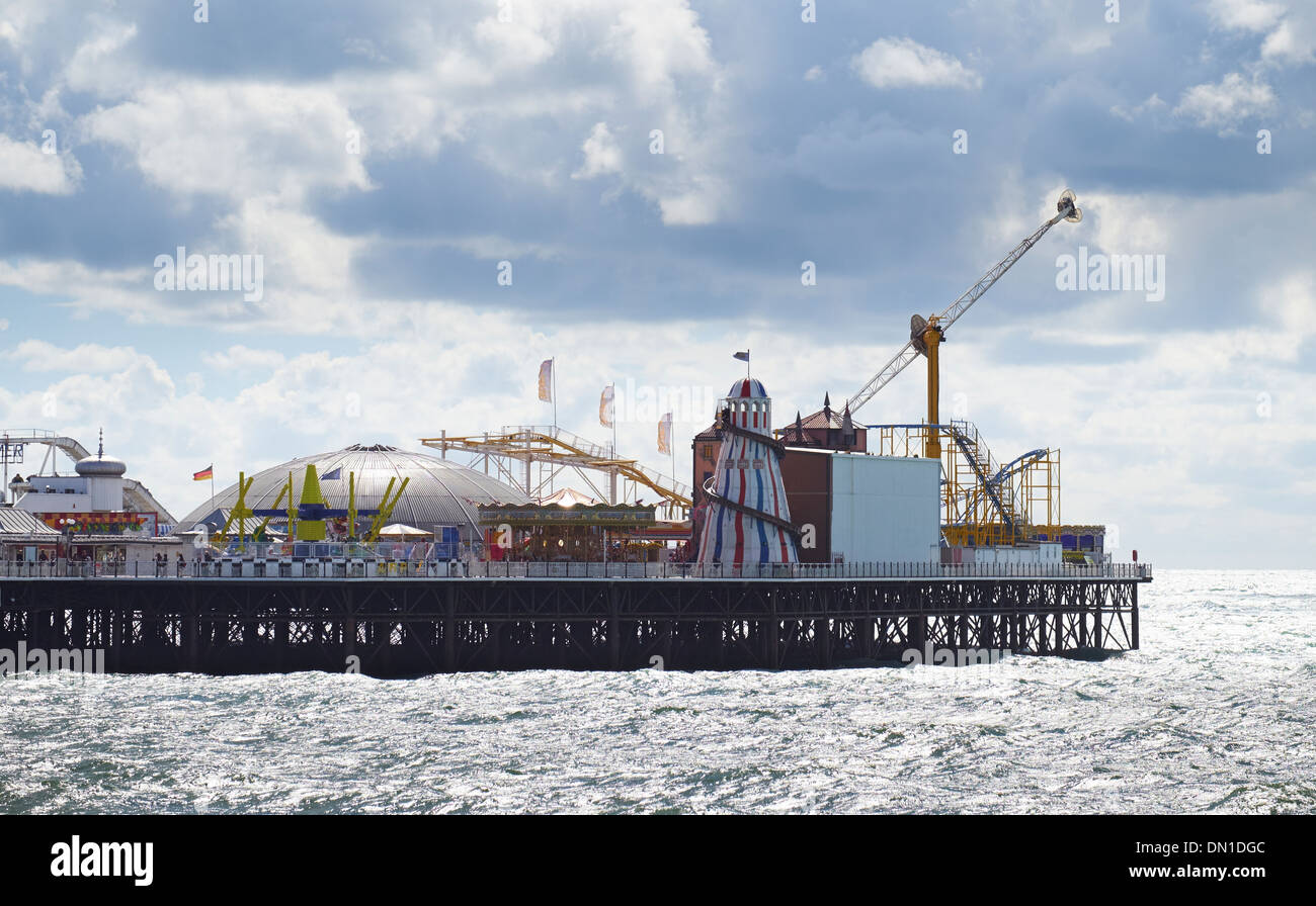 Brighton Pier, Fairground Attraction Sussex, England UK. Stockfoto