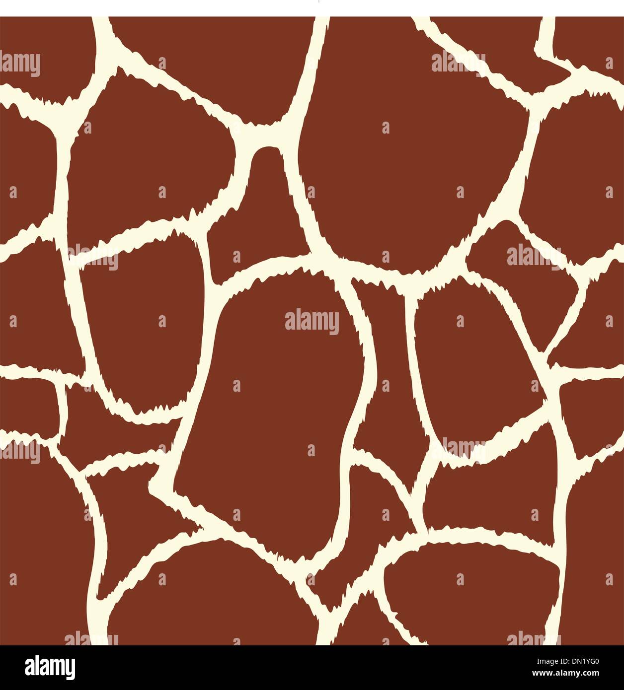 Giraffe Vektor Musterdesign Textur Stock Vektor