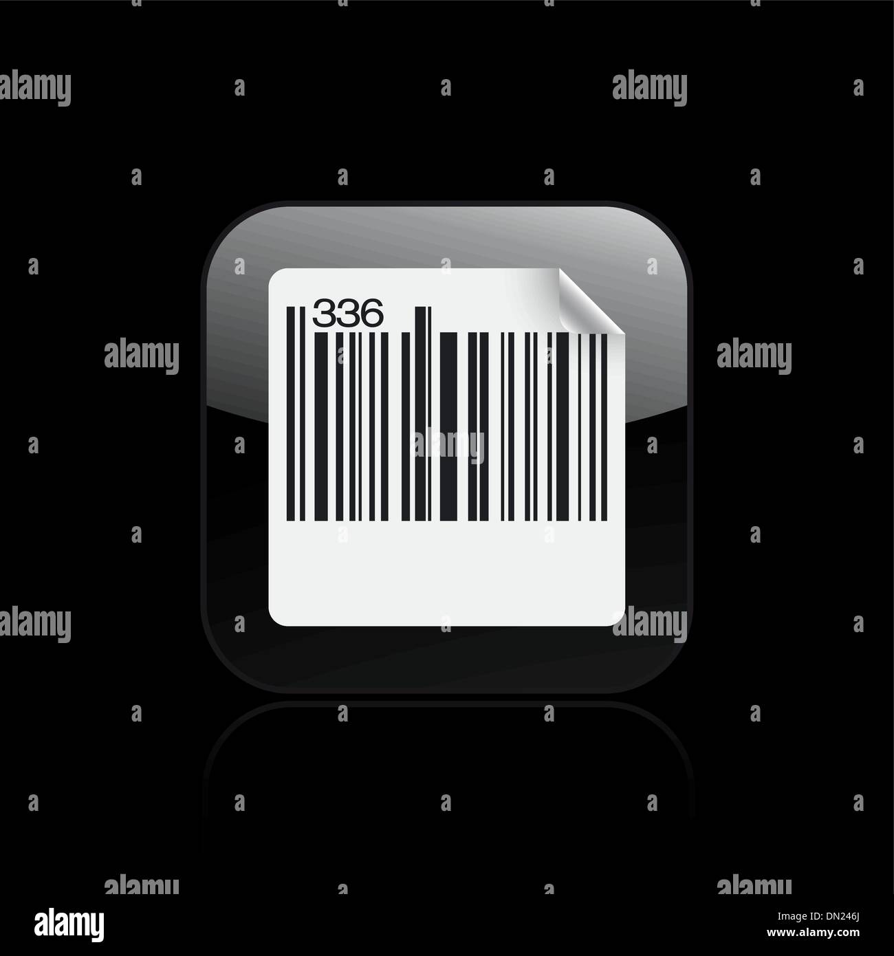 Vektor-Illustration des einzigen Schweizer Wahrzeichen Stock Vektor