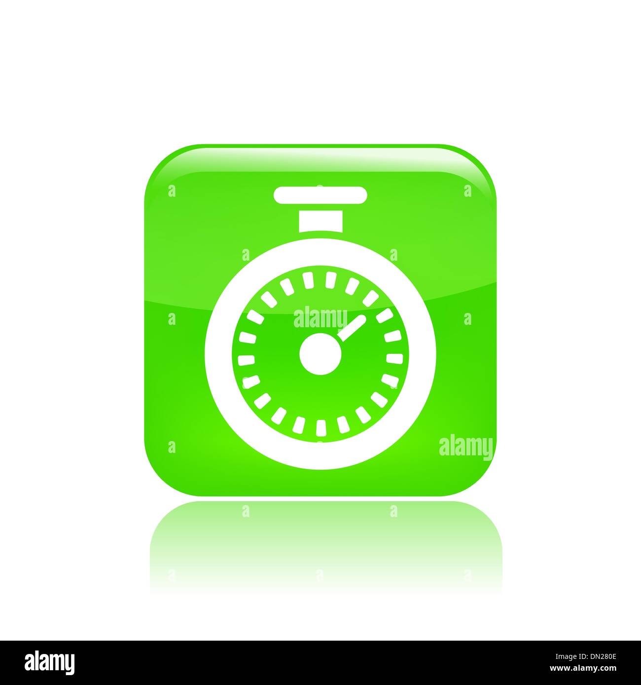 Vektor-Illustration der Chronometer-Symbol Stock Vektor