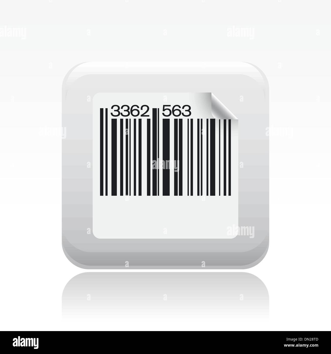 Vektor-Illustration des einzigen Schweizer Wahrzeichen Stock Vektor