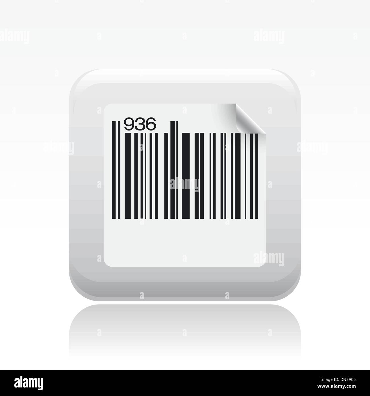 Vektor-Illustration des einzigen Made in Italien-Symbol Stock Vektor