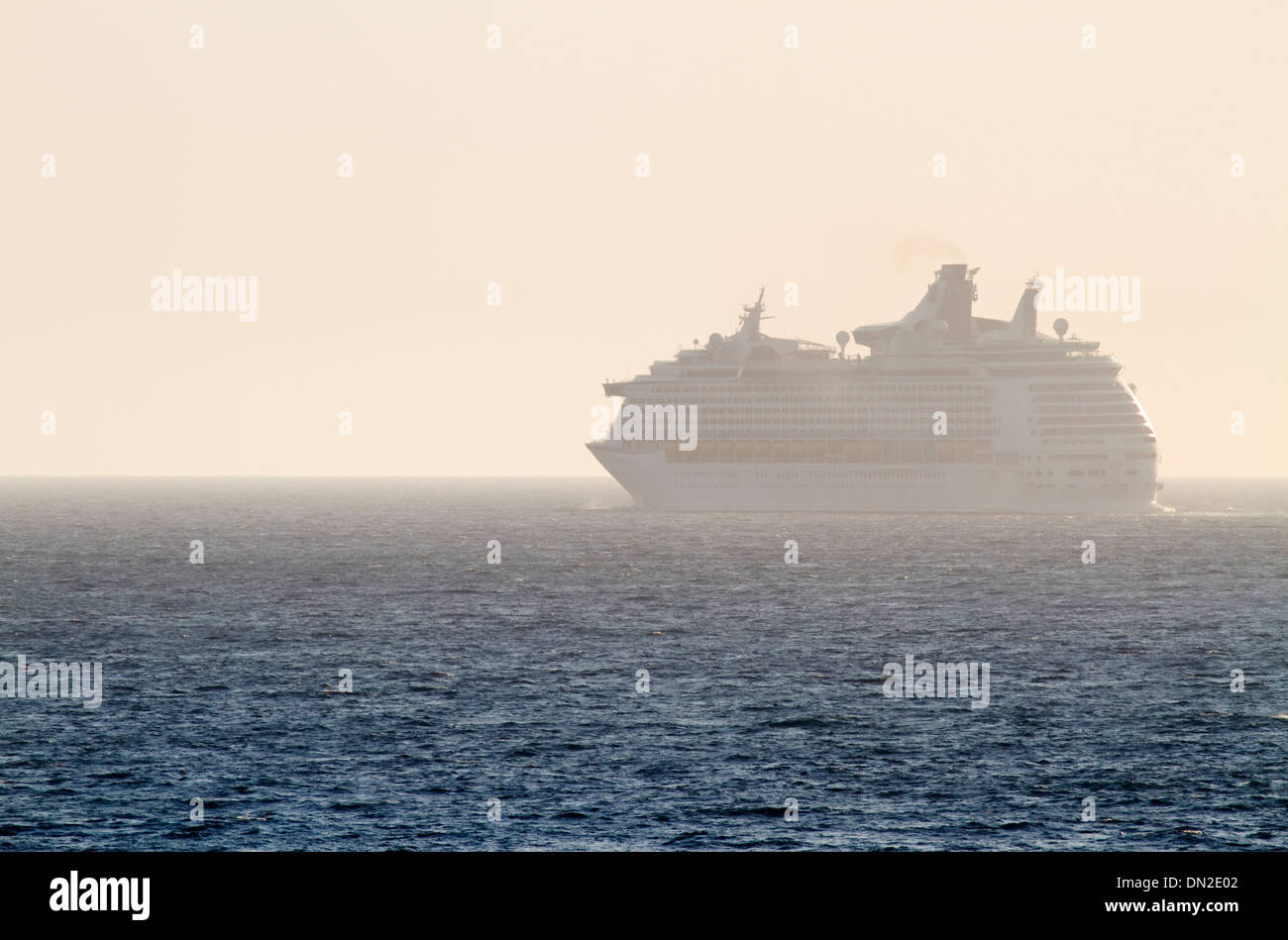 Kreuzfahrtschiff von Royal Caribbean. Stockfoto