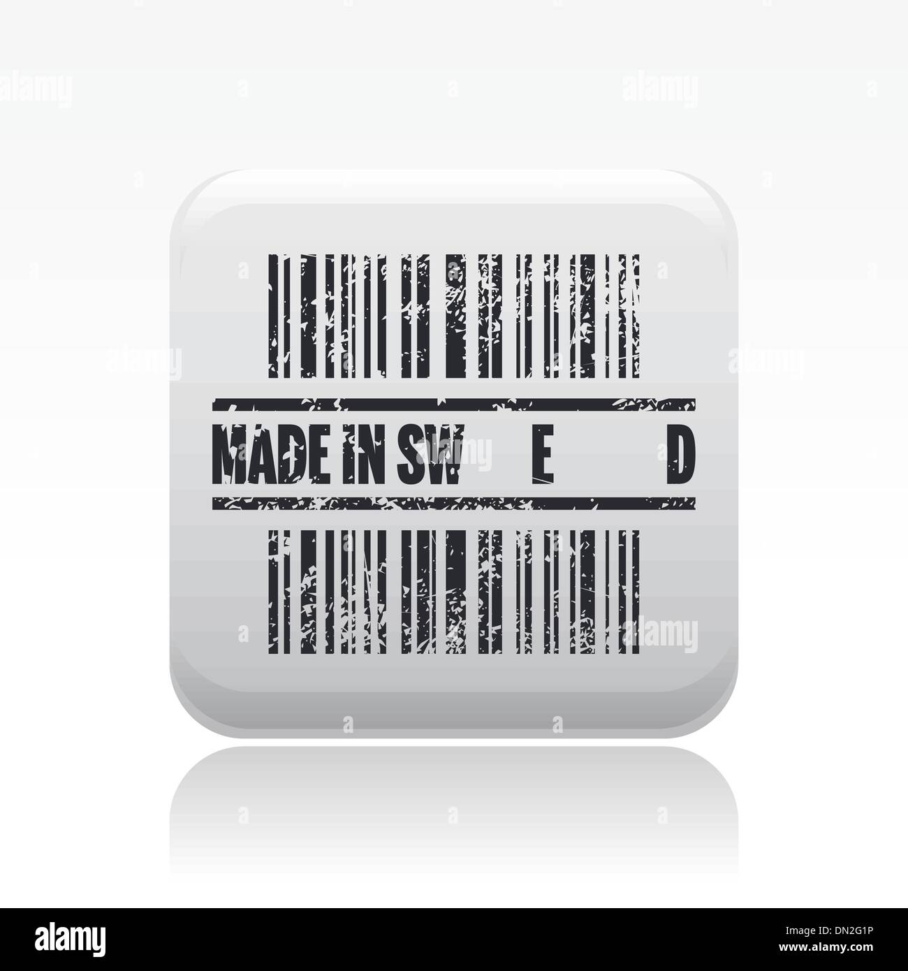 Vektor-Illustration der einzigen Schweizer Ikone Stock Vektor