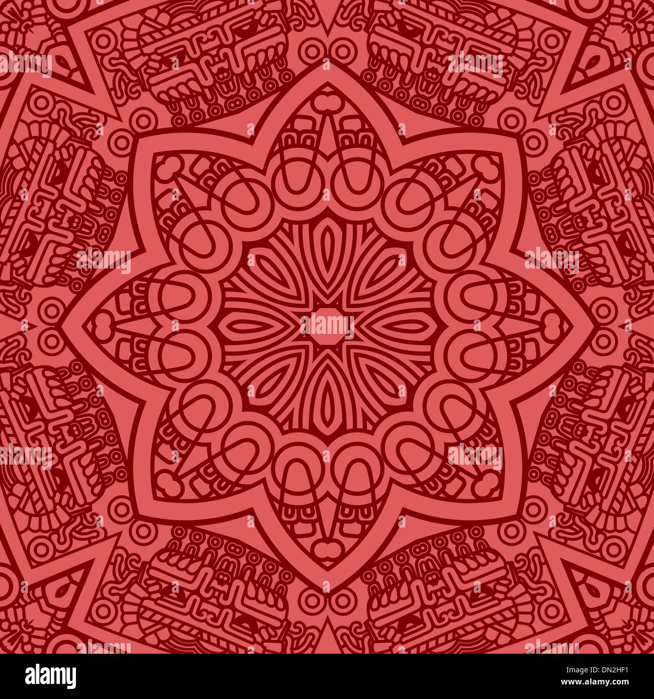 Vektor Runde dekorative Design-element Stock Vektor