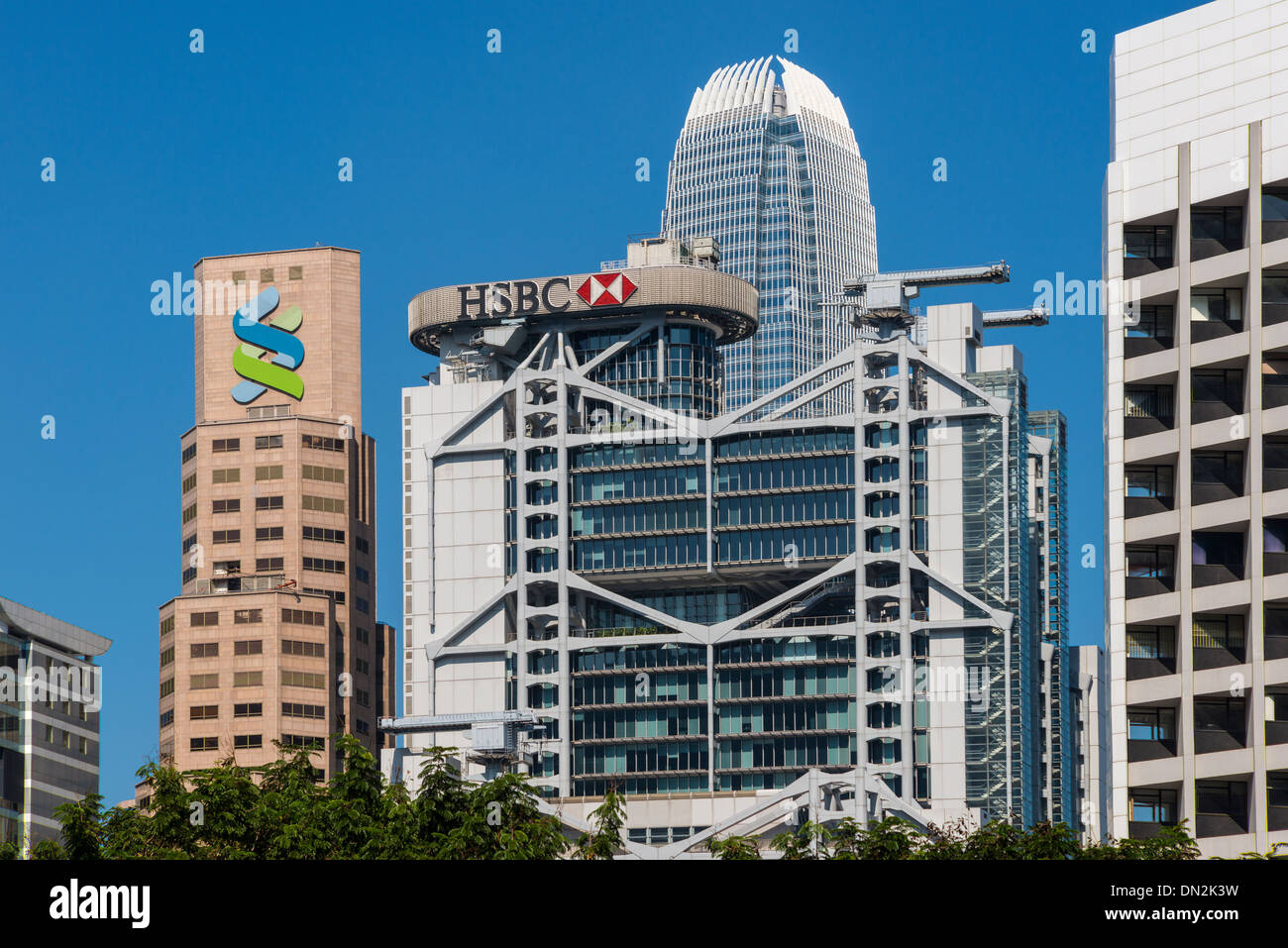 Central Business District, Hong Kong Stockfoto