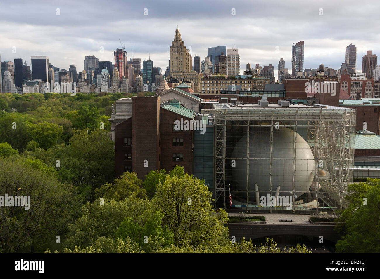 Museum of Natural History und Central Park, New York City Stockfoto