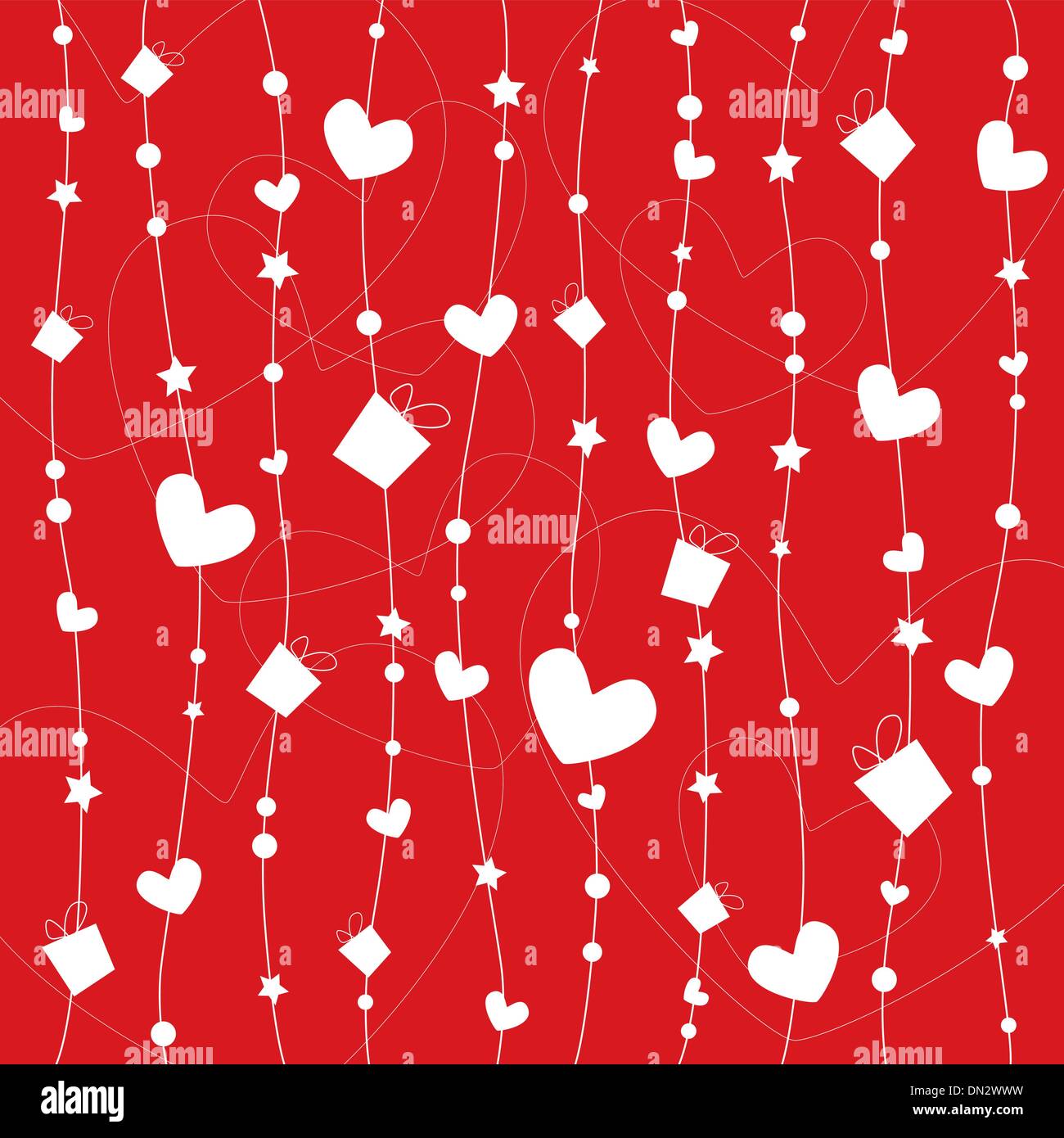 Valentines Hintergrund design Stock Vektor