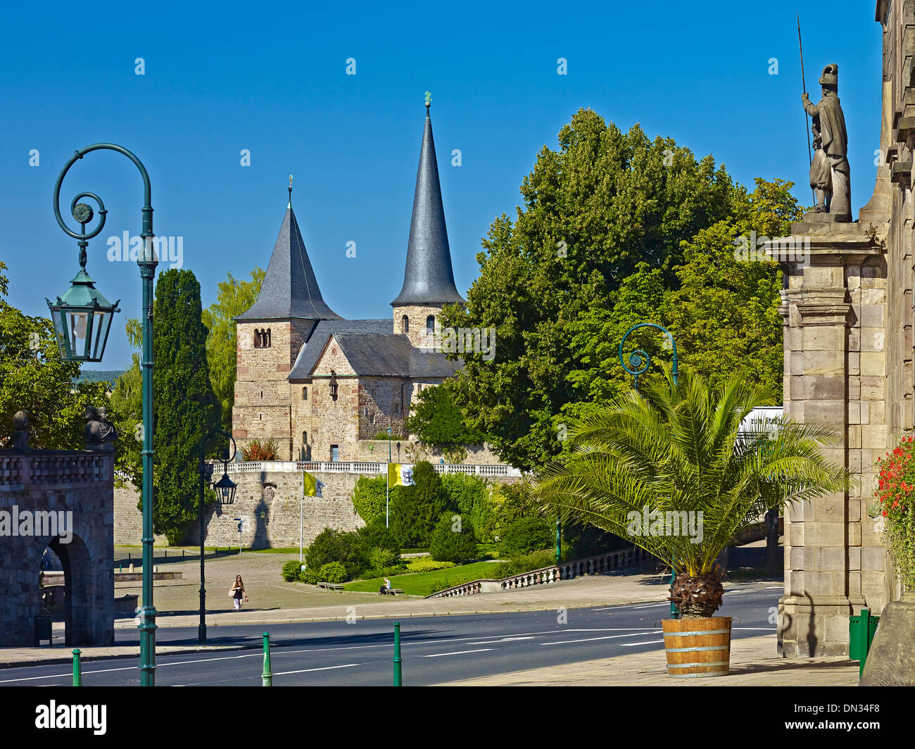 St. Michaelskirche in Fulda, Hessen, Deutschland Stockfoto