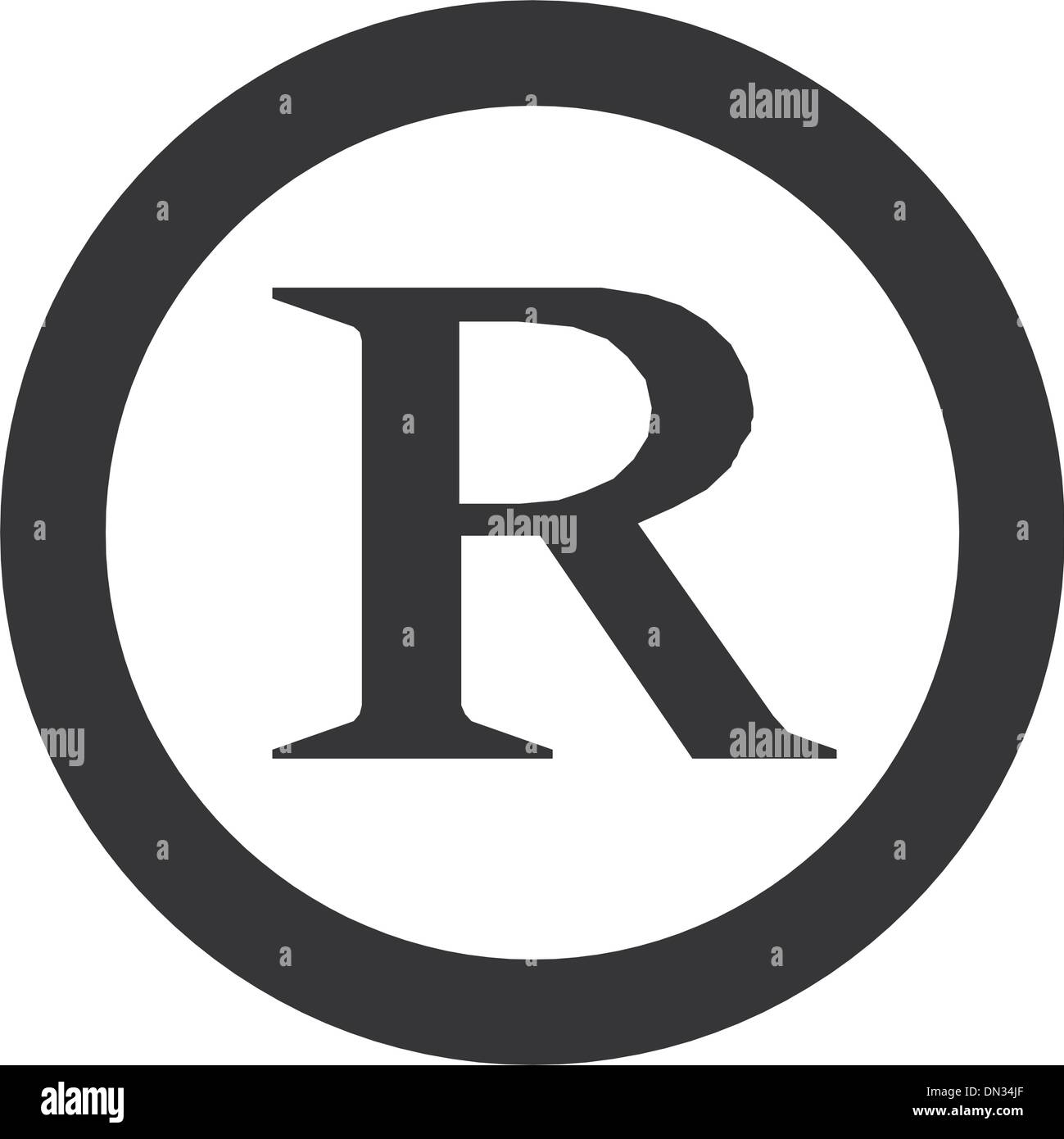 Copyright-Symbol Stock Vektor