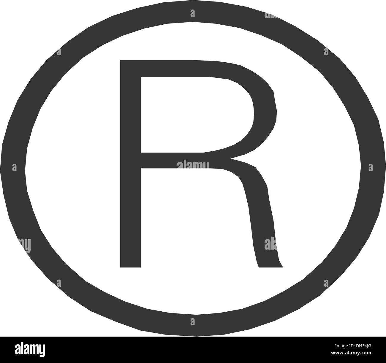 Copyright-Symbol Stock Vektor