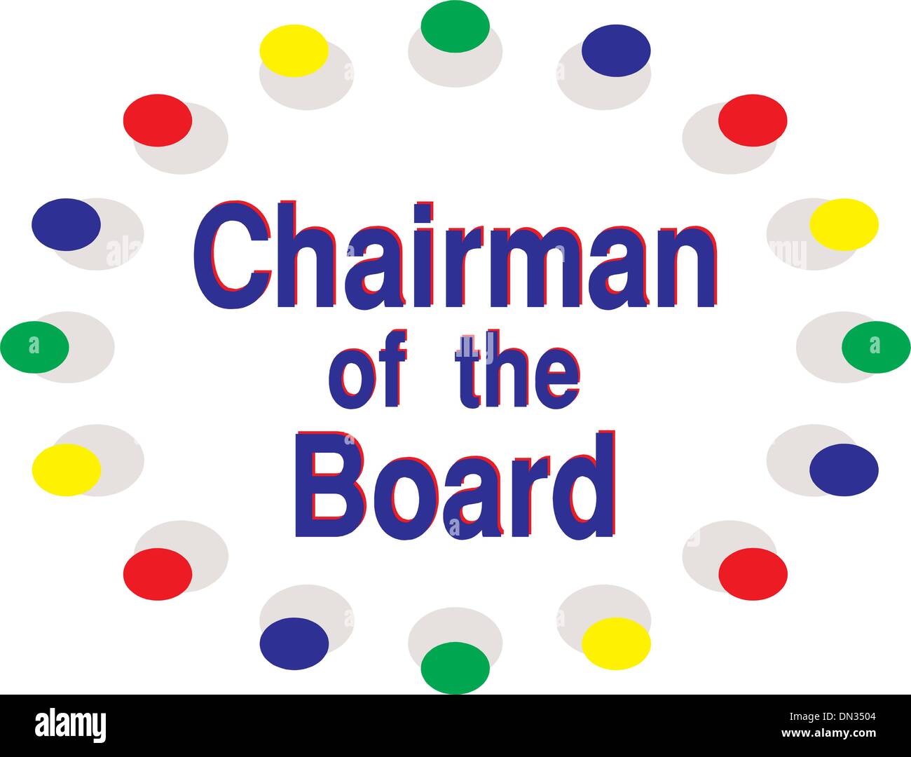 Vorsitzender des Vorstands Stock Vektor