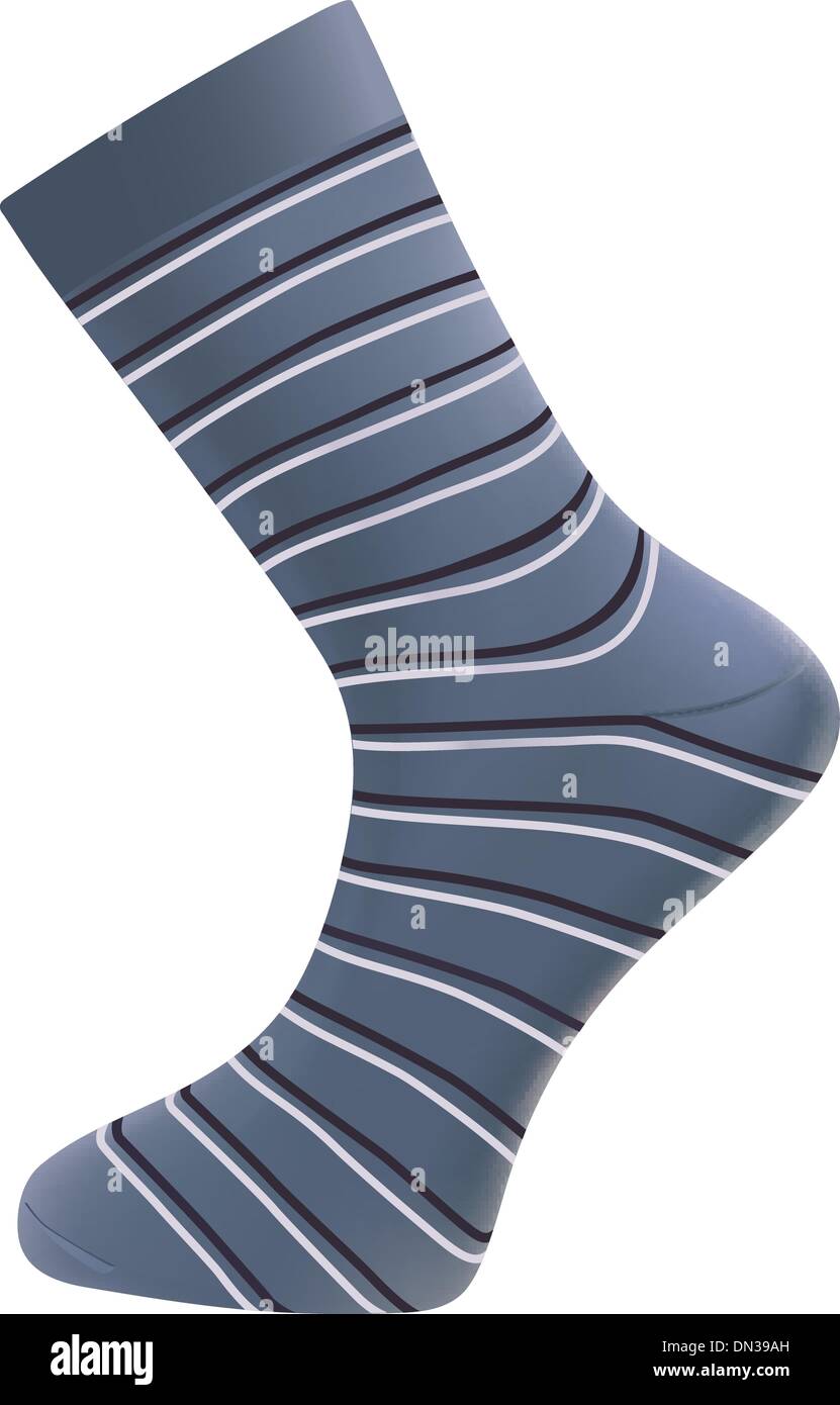 Mannes Socken Stock Vektor