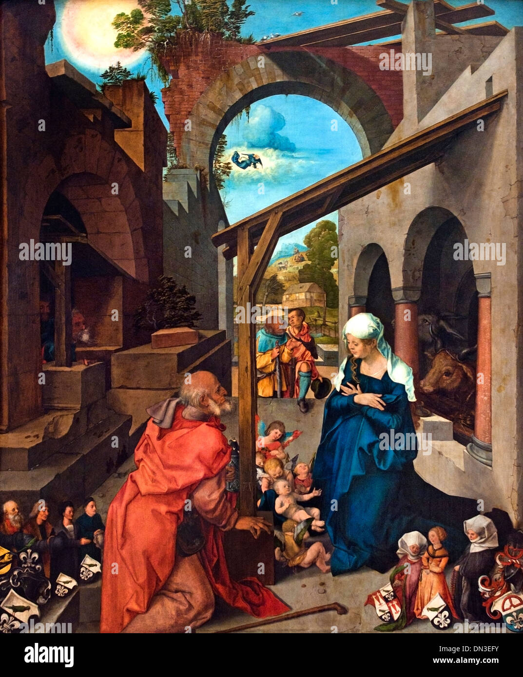 PAUMGARTNER ALTAR 1500 ALBRECHT DÜRER (1471-1528) Deutsch Deutschland Stockfoto