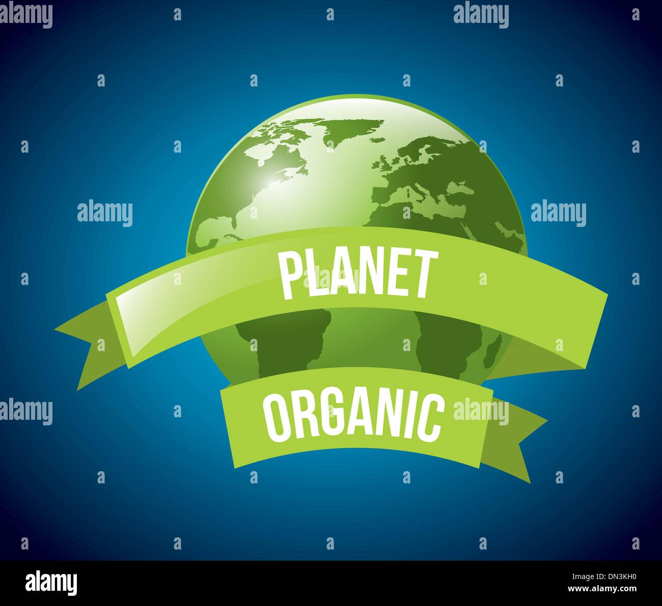 Bio Planet Stock Vektor