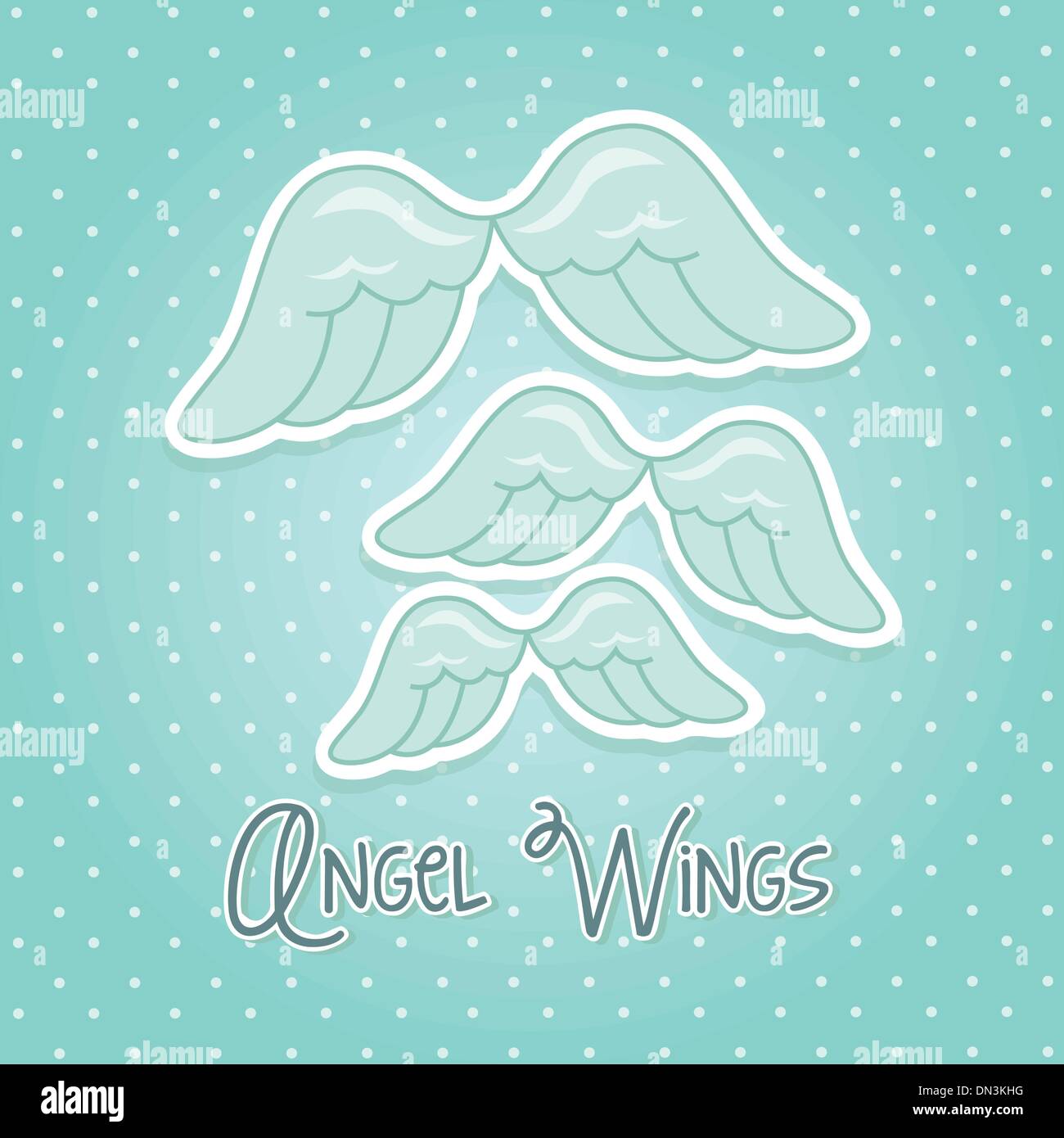 Angel Wings Stock Vektor