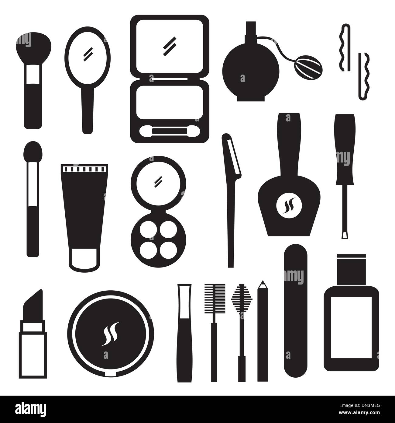 Make-up-Vektor Stock Vektor