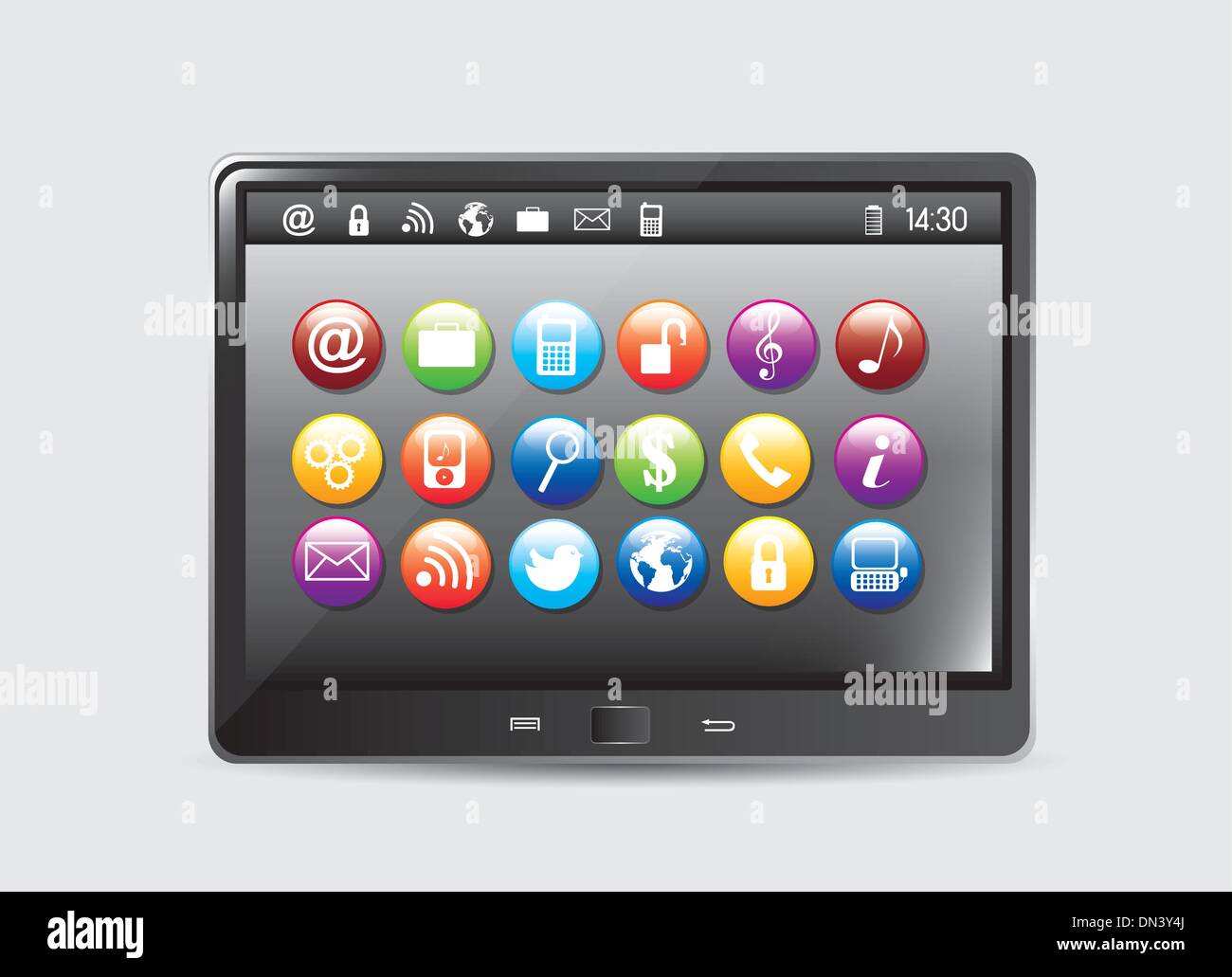 Tablet-computer Stock Vektor