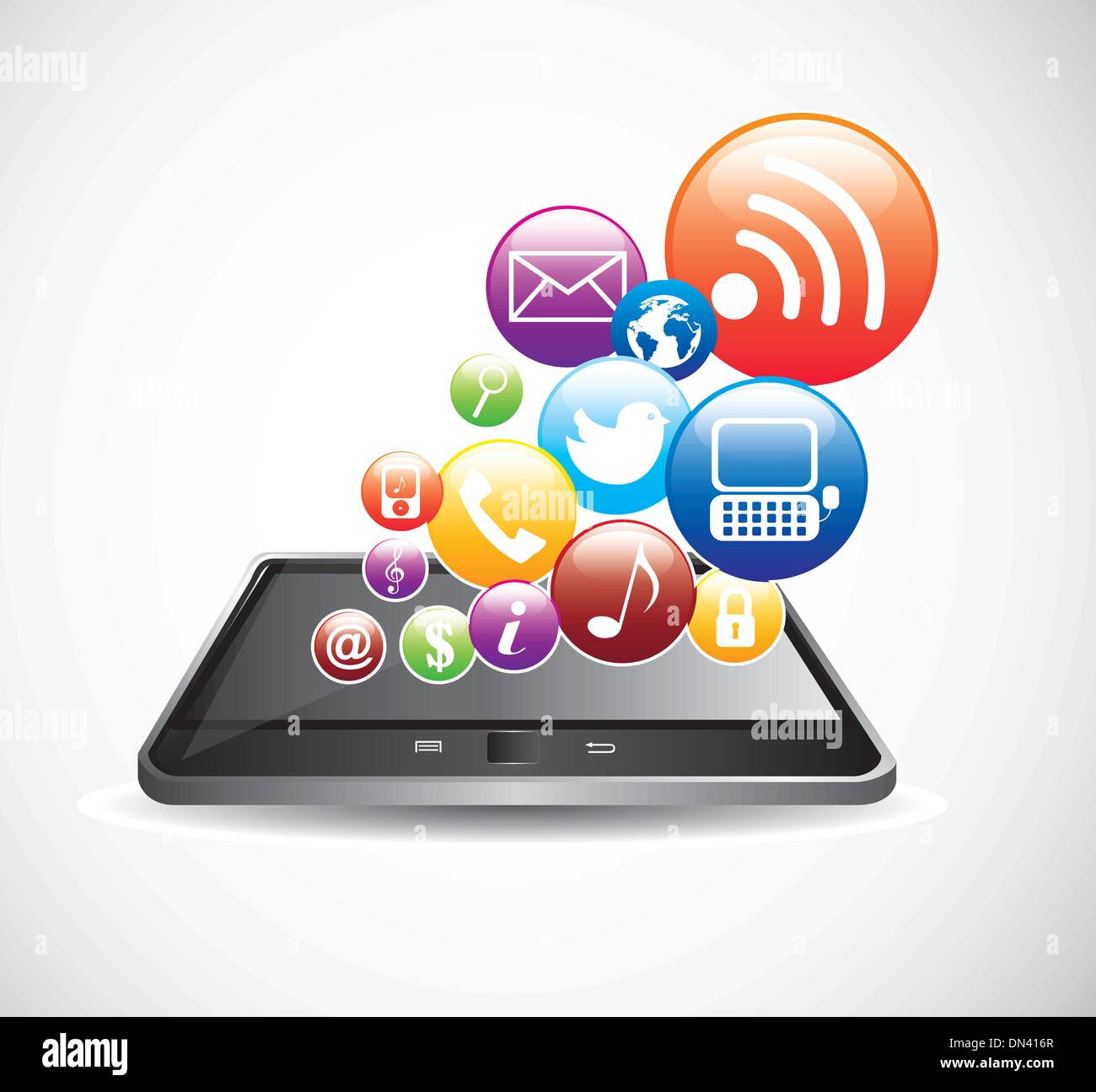 Tablet-computer Stock Vektor