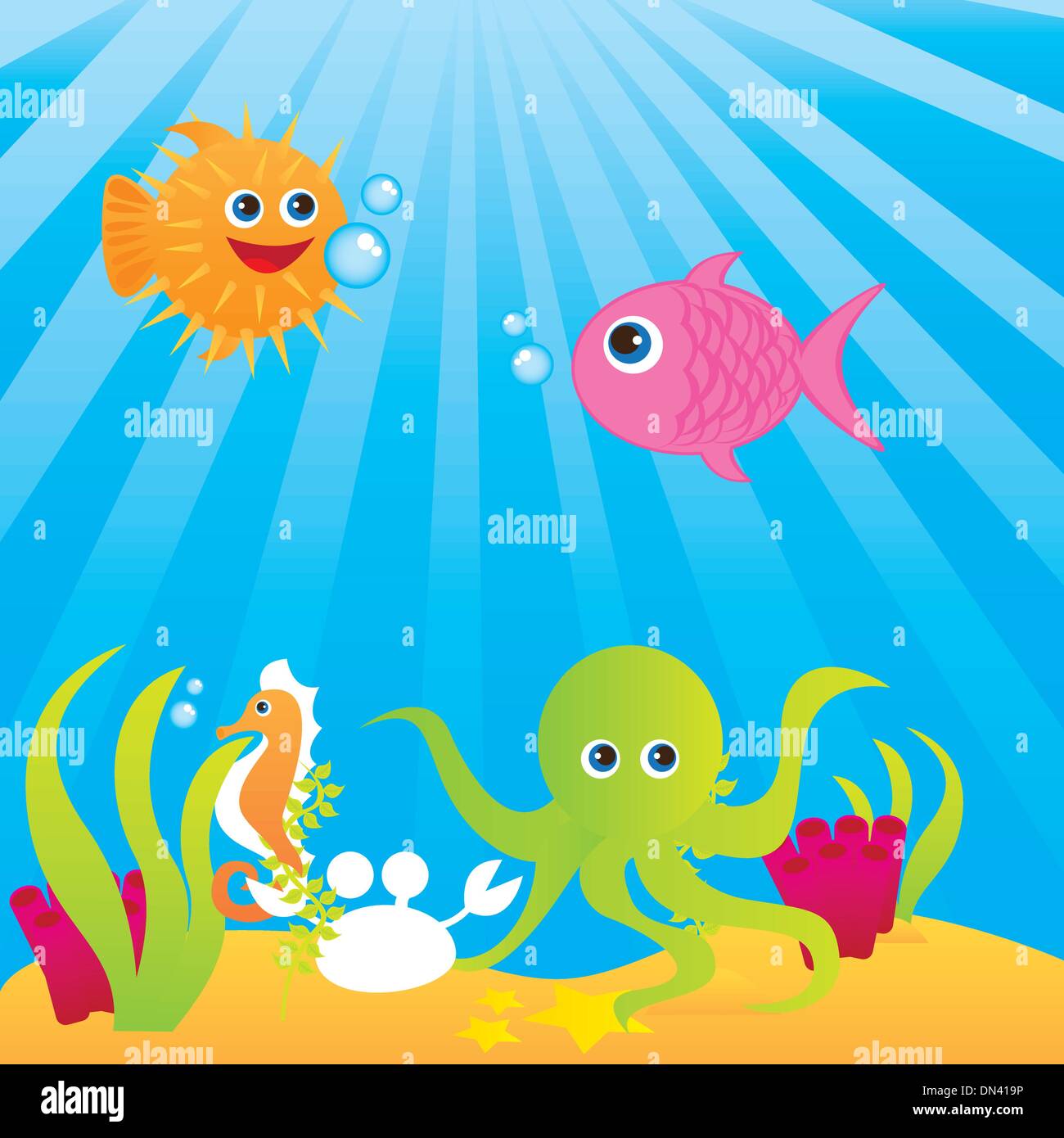 Aquarium Stock Vektor