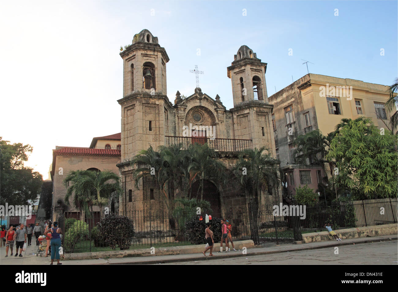 Iglesia Santo Cristo del Buen Viaje, Alt-Havanna (La Habana Vieja), Kuba, Karibik, Mittelamerika Stockfoto