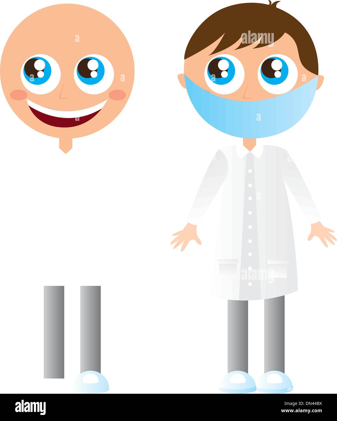 Krankenschwestern-Karikaturen Stock Vektor