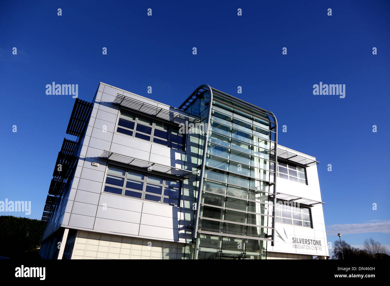 Ein Blick auf Silverstone circuit Stockfoto