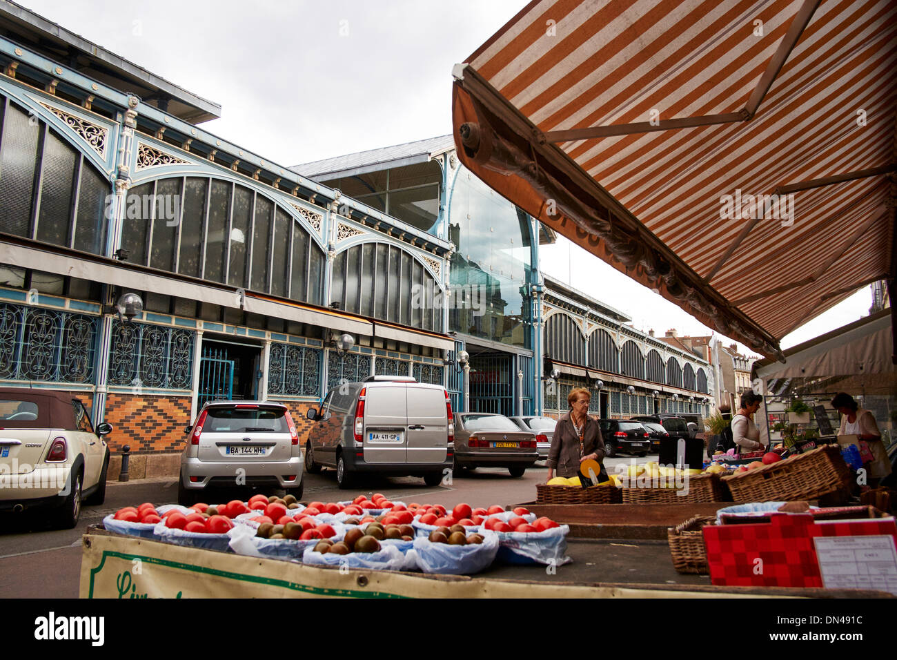 Les Halles, Dijon, Frankreich Stockfoto