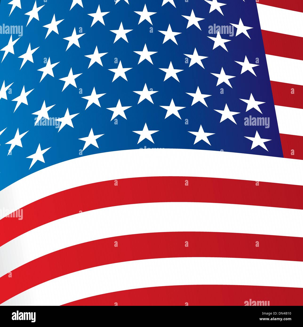 Flagge USA Stock Vektor