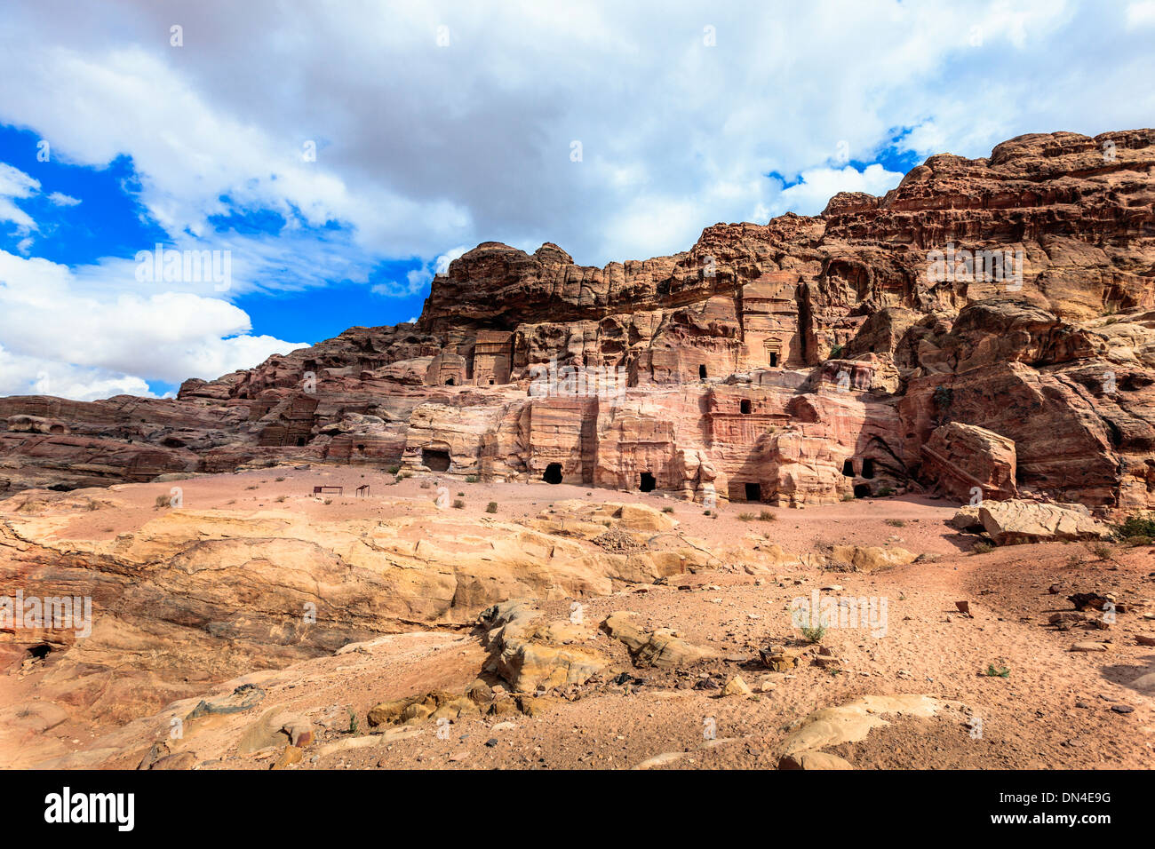 Petra, Jordanien Stockfoto