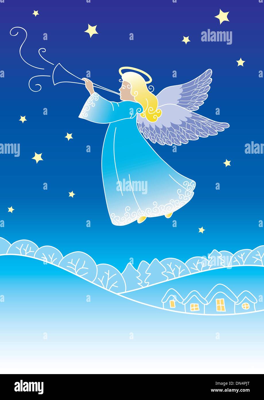 Weihnachtsengel clipart kaufen Alamy