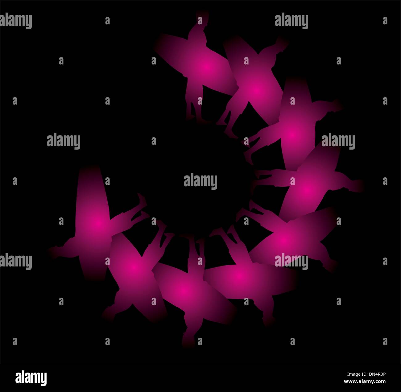 Pazifische Surfer-Vektor-Grafik-design Stock Vektor