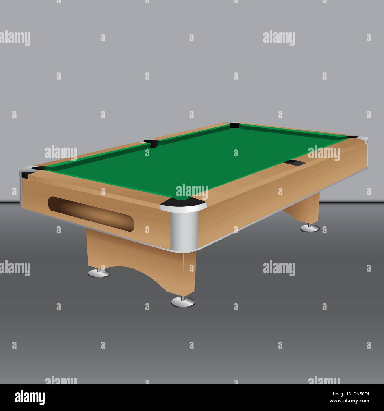 Billardtisch Stock Vektor