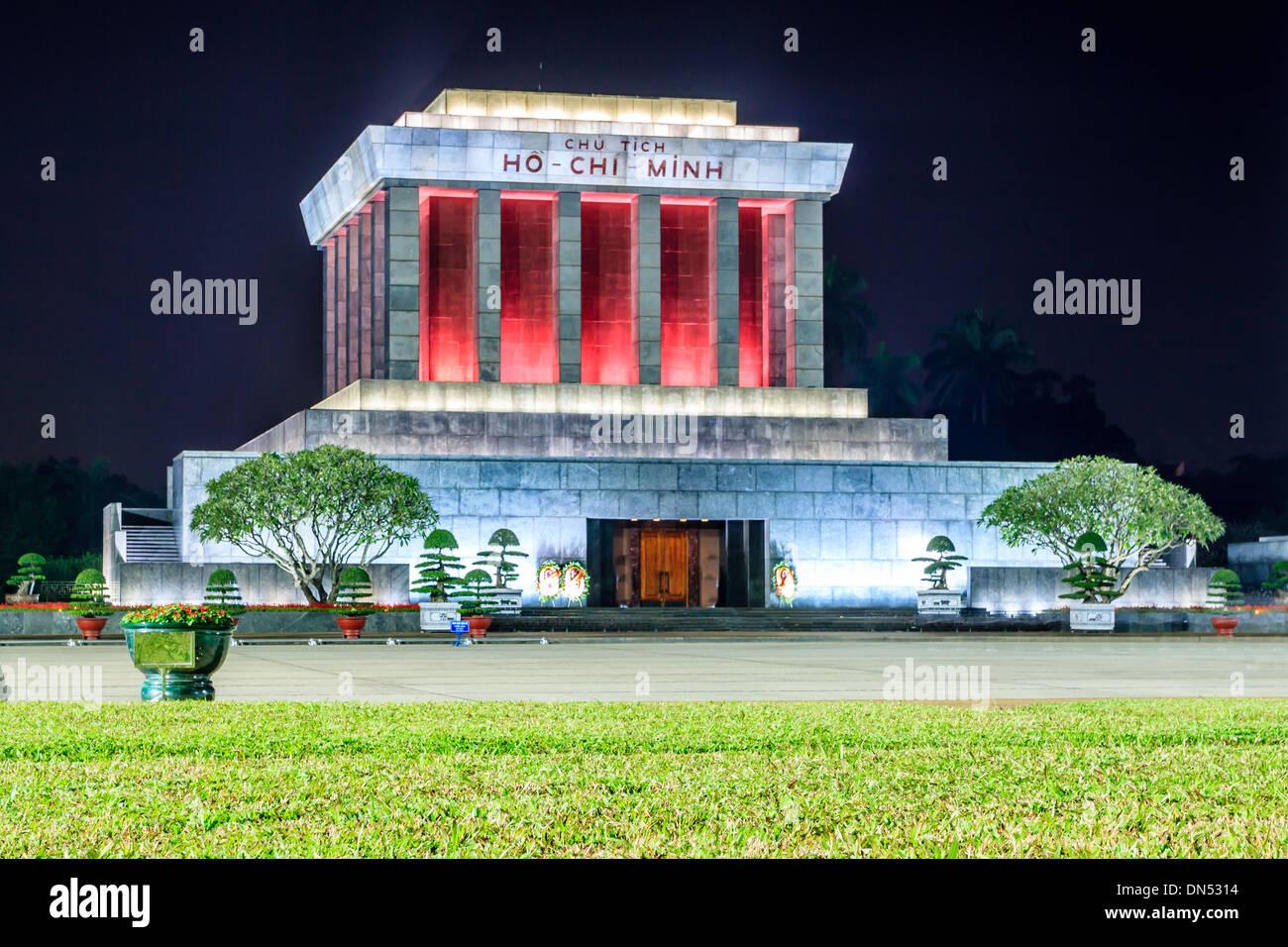 Mausoleum von Ho Chi Minh Stadt, Hanoi, Vietnam Stockfoto