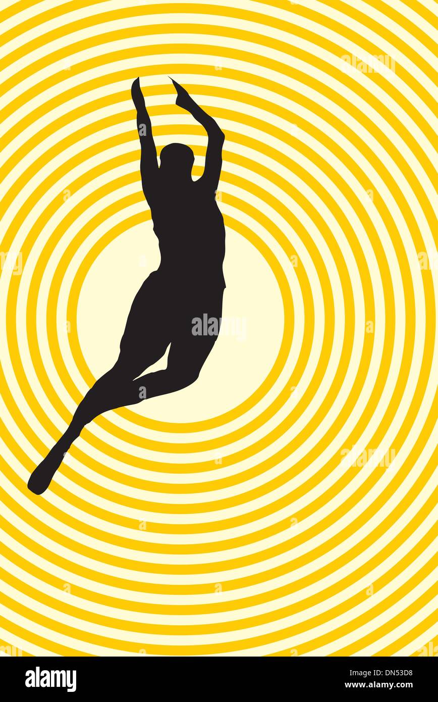 College Basketball Sport Vektorgrafiken Stock Vektor